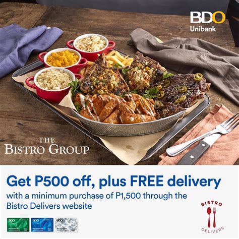 bistro group bdo promo 2024 unibank|Deals .